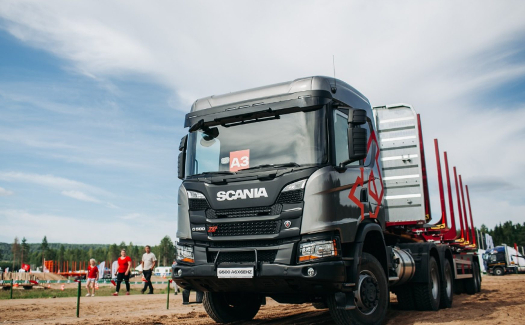 Scania на Чемпионате «Лесоруб XXI века»
